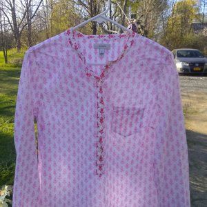 J. Crew Long-sleeve Summer Top